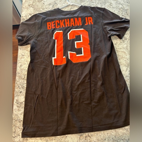 Cleveland Browns NFL Beckham Jr. T-shirt NWT Medium Mens - Picture 7 of 10